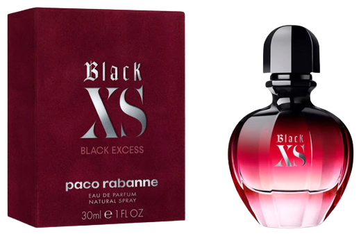 Eau de Perfume Black Xs for Women spray 30 ml