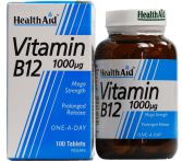 Vitamin B12 Daily Supplement Capsules