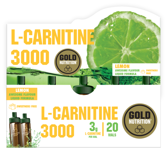 L-Carnitine 3000mg. 20Viales