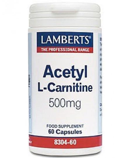 Acetyl L Carnitine 500mg HCL