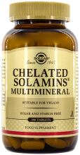 Multimineral Solamins Minerals Chelated Tablets