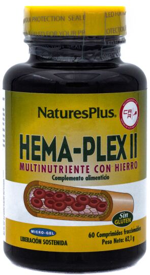 Complemento de Hierro Hema-plex 60 Comprimidos