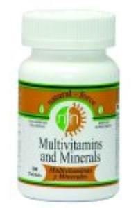 Multivitamins and Minerals 100Comp.