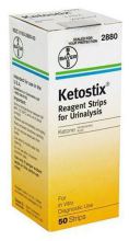 Ketostix 50 Strips